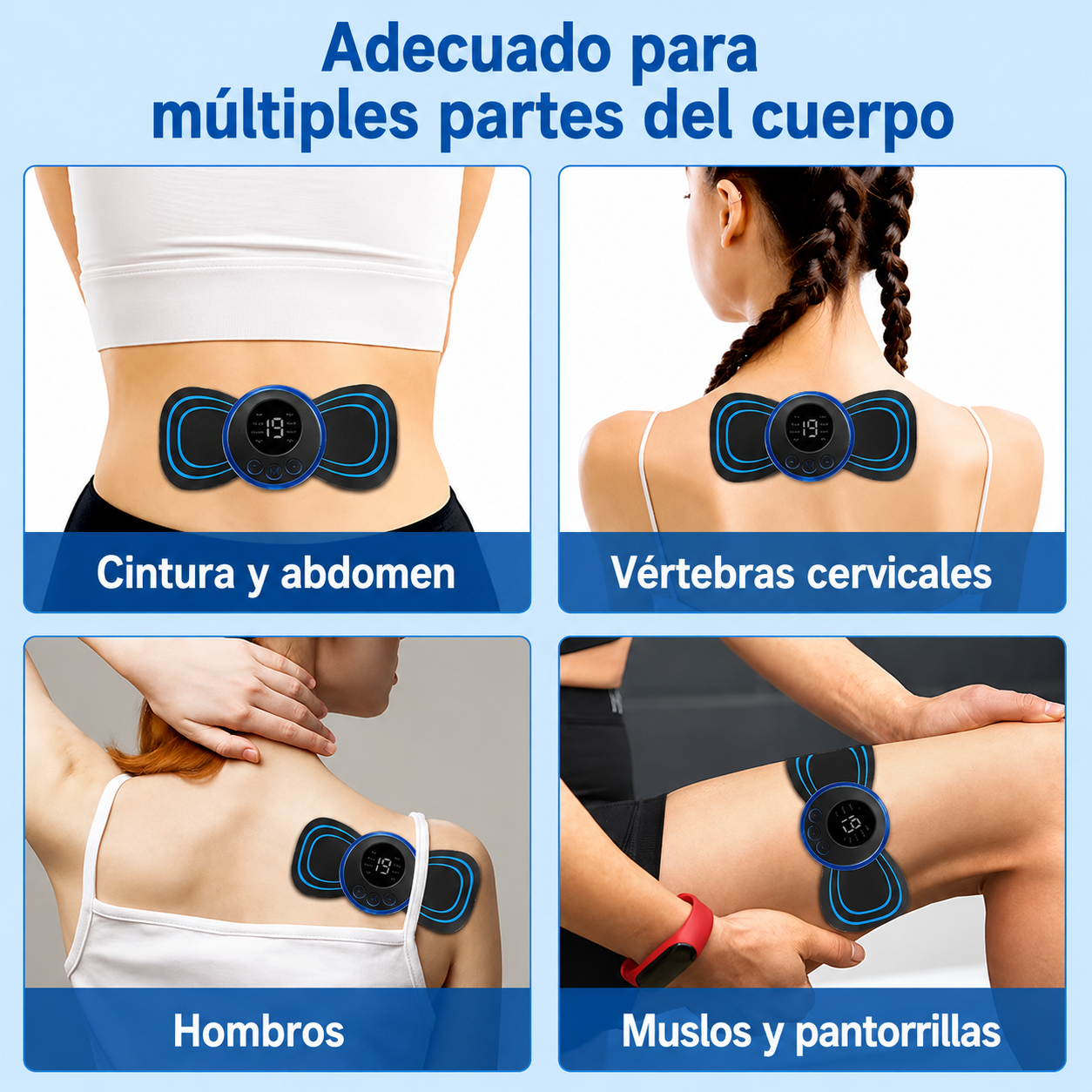 Voltfit — Masajeador Eléctrico EMS Portátil