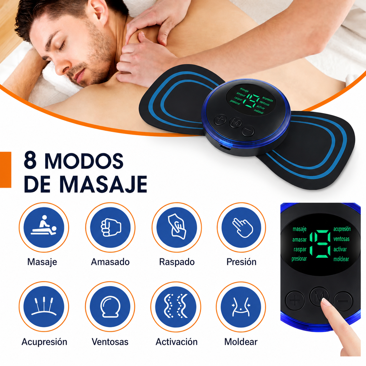 Voltfit — Masajeador Eléctrico EMS Portátil