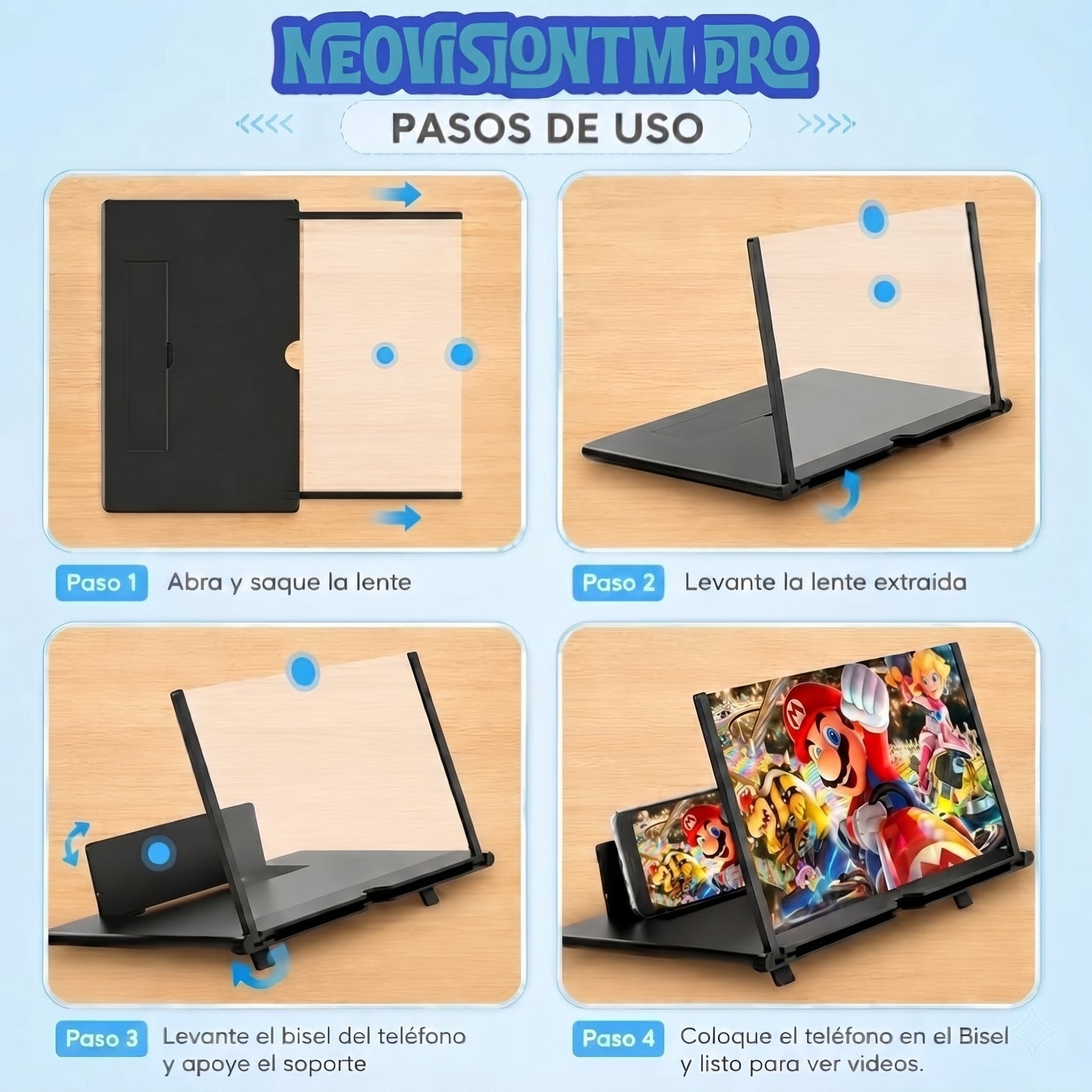 NeoVision™ Pro Con Amplificador 3D