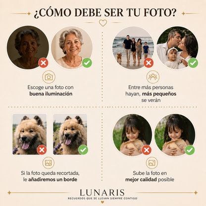 Collar Lunaris Personalizado con Foto